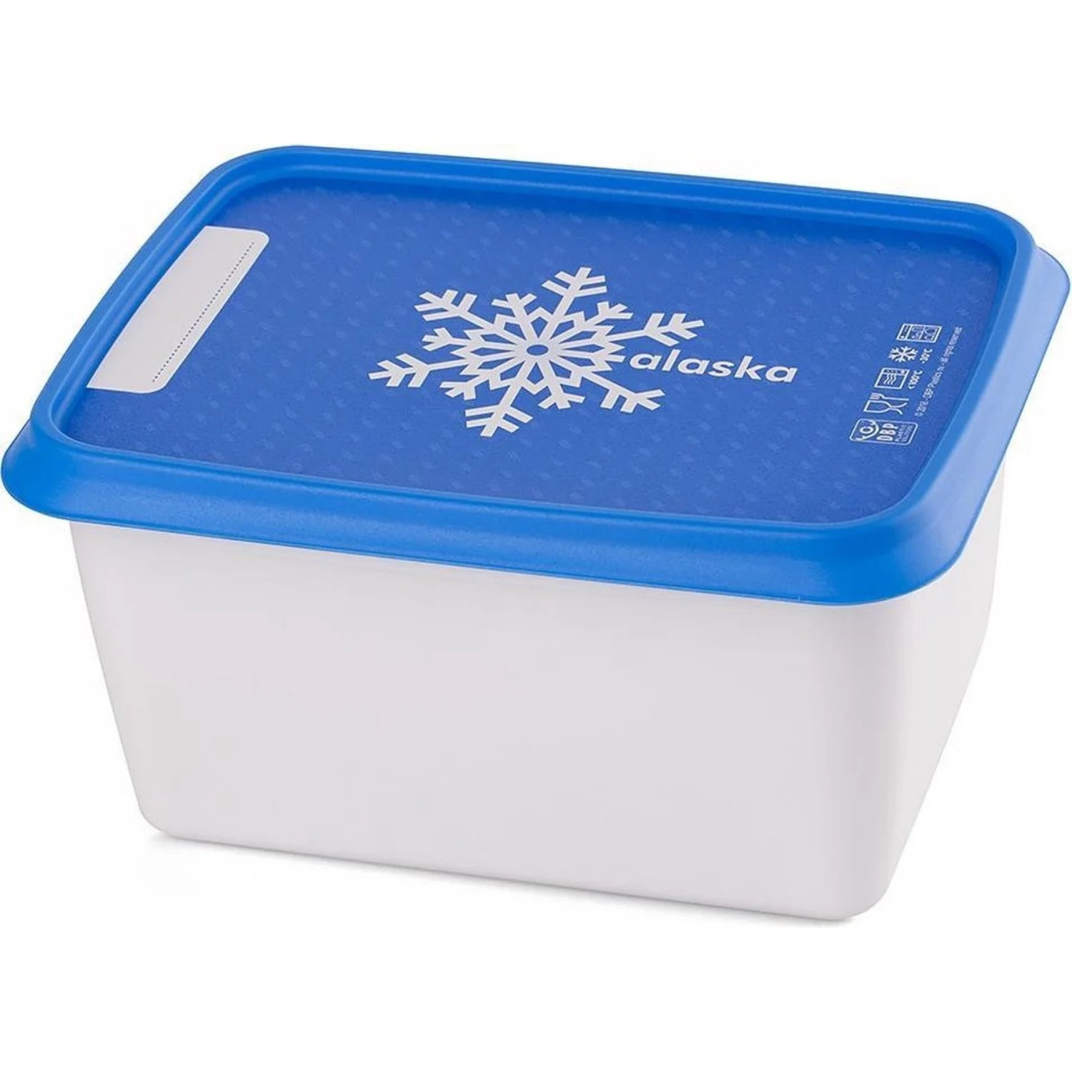 Merkloos Diepvriesdoos 1000 Ml Alaska Set Van 3 Stuks 4 Merkloos Diepvriesdoos 1000 Ml Alaska Set Van 3 Stuks - Afbeelding 2