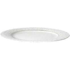 Dutch Rose Amsterdam Loft Dinerbord Plat 26 Cm Wit Glitter -Keukengerei Winkel 101 0338 2 1 2