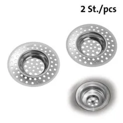 Westmark Gootsteenzeefjes RVS 7 Cm 2 Stuks -Keukengerei Winkel 101 0877 2 1 1