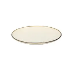 Ontbijtbord 21.5Cm Crème Keramiek