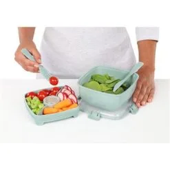 Sistema Renew Saladebak Meervaks 1.1 L Blauw -Keukengerei Winkel 101 3567 7 1