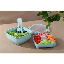 Sistema Renew Saladebak Meervaks 1.1 L Blauw -Keukengerei Winkel 101 3567 8 1