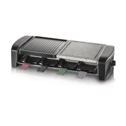 Severin Gourmet En Raclette-grill MetNatuurgrillsteen 8-persoons RG 9645