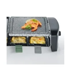 Severin Gourmet En Raclette-grill MetNatuurgrillsteen 8-persoons RG 9645 -Keukengerei Winkel 101 3699 3 1