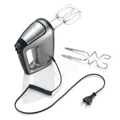 Severin Handmixer 400W Grijs Metallic HM 3832 -Keukengerei Winkel 101 3832 3 1