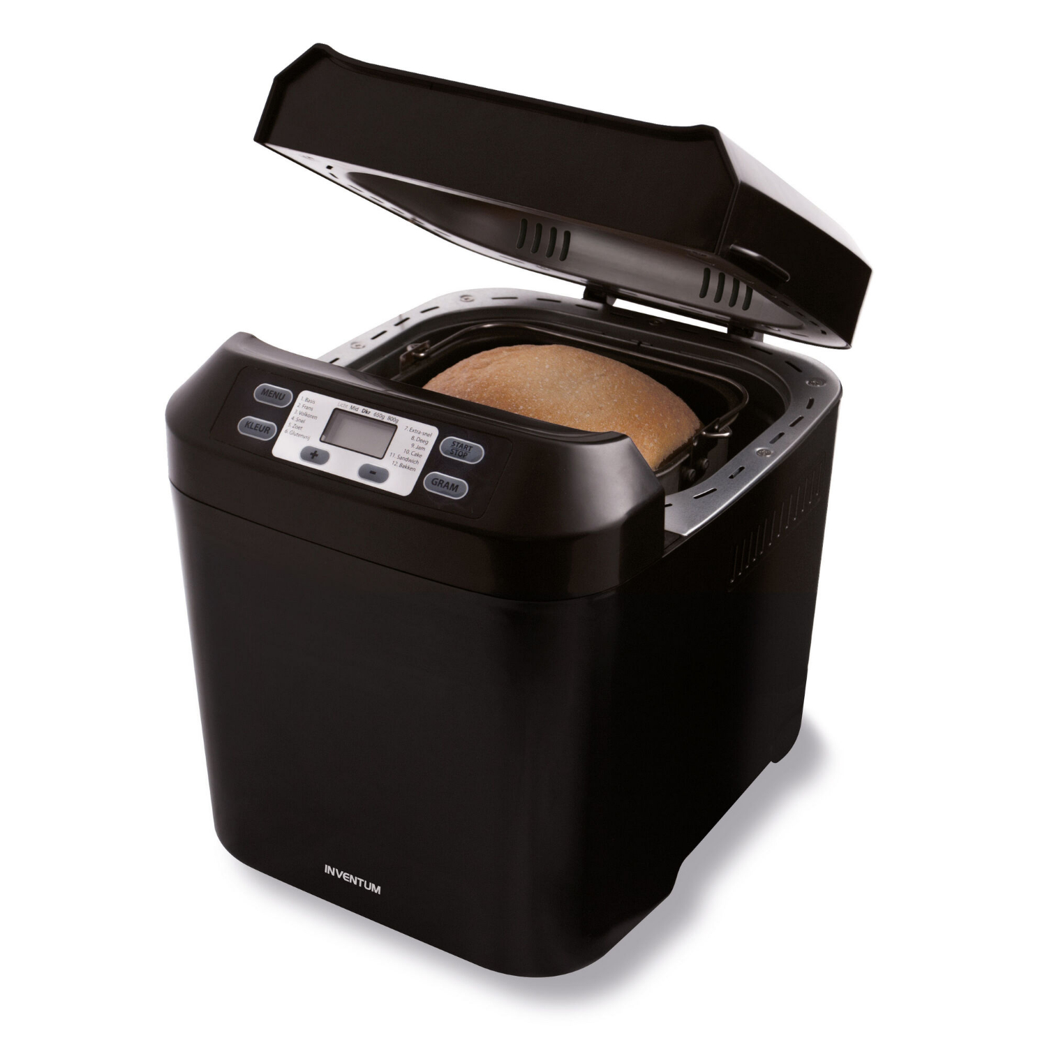 Inventum Broodbakmachine BM55 800 Gr Zwart 2 Inventum Broodbakmachine BM55 800 Gr Zwart