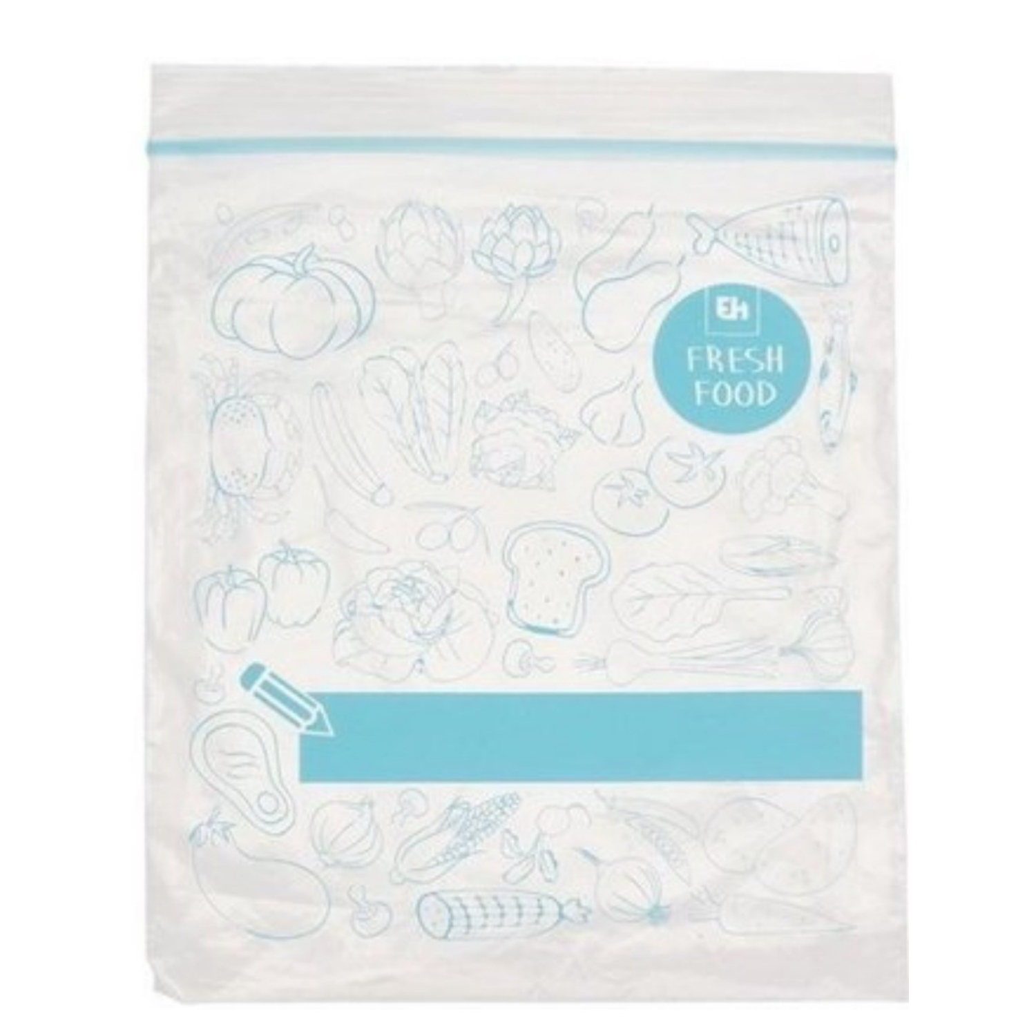 Excellent Houseware Vershoudzakken 1 Liter 20 Stuk S 4 Excellent Houseware Vershoudzakken 1 Liter 20 Stuk S - Afbeelding 2