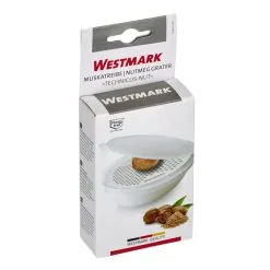 Westmark Nootmuskaatrasp Met Bakje Wit -Keukengerei Winkel 101 4462 1 1