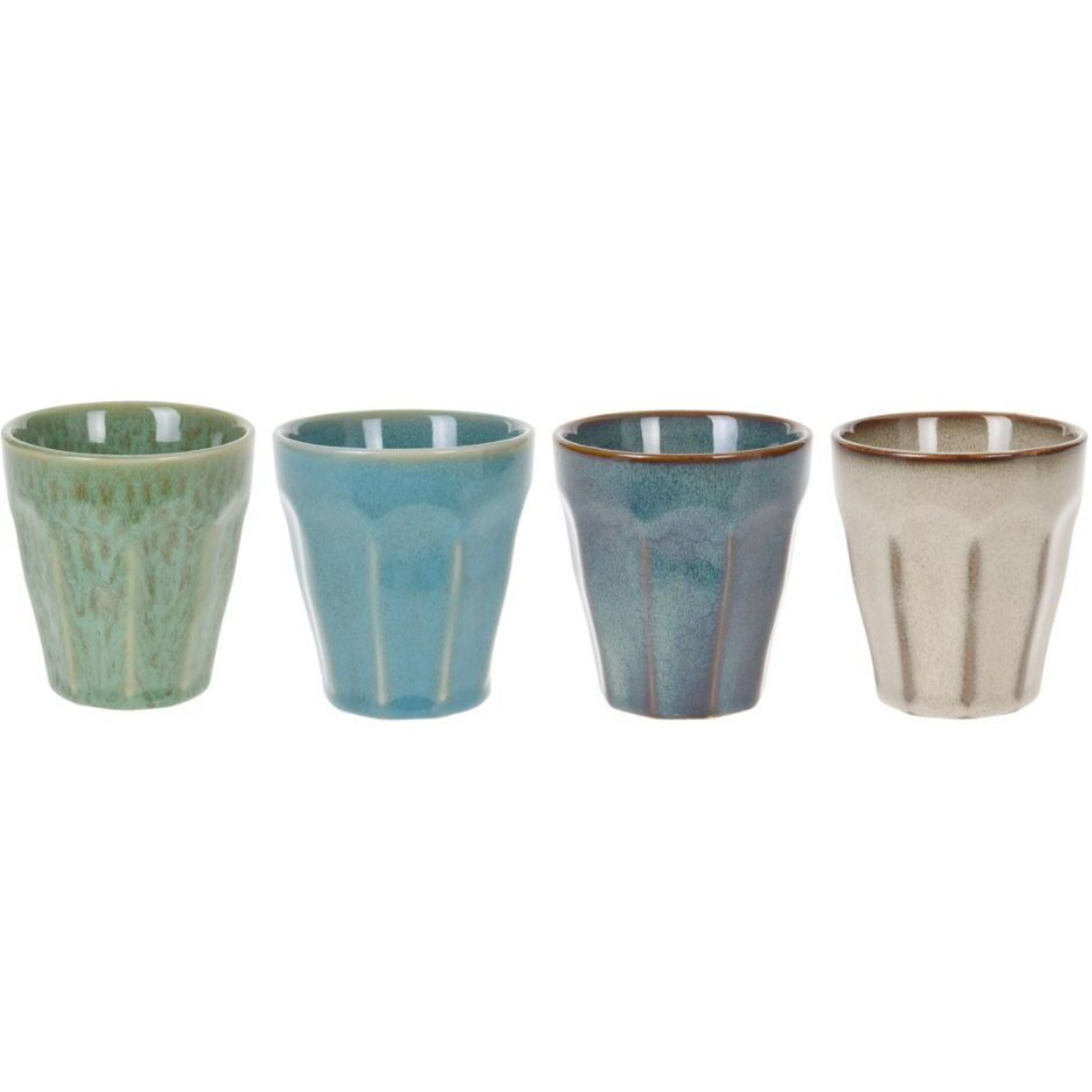 Excellent Houseware Mokken Zonder Oor 4 Stuks 3 Excellent Houseware Mokken Zonder Oor 4 Stuks