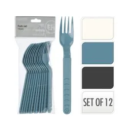 Excellent Houseware Vorkenset 18,5 Cm 12 Stuks 9 Excellent Houseware Vorkenset 18,5 Cm 12 Stuks -Keukengerei Winkel 101 5924 4 1