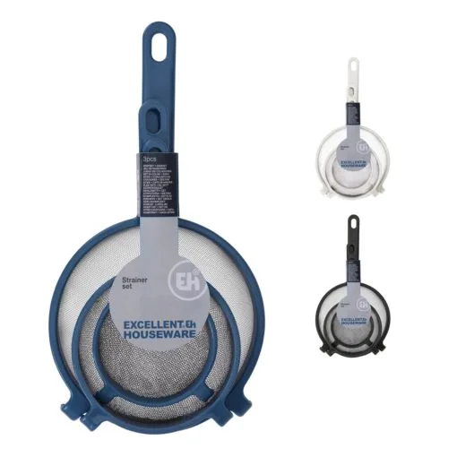 Excellent Houseware Zeefset Kunststof 3-delig -Keukengerei Winkel 101 6010 1 1