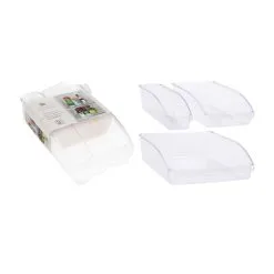 Excellent Houseware Koelkast Opbergbakken 3-delig -Keukengerei Winkel 101 6503 3 1 1