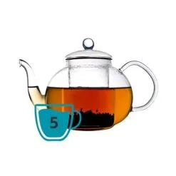 Bredemeijer Theepot 1L Verona Enkelwandig Glas -Keukengerei Winkel 101 6507 3 1