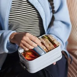 Mepal Take A Break Lunchbox Midi Silver -Keukengerei Winkel 101 7176 3