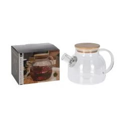 Excellent Houseware Theepot Borosilcaat 1 L -Keukengerei Winkel 101 7884 3 1