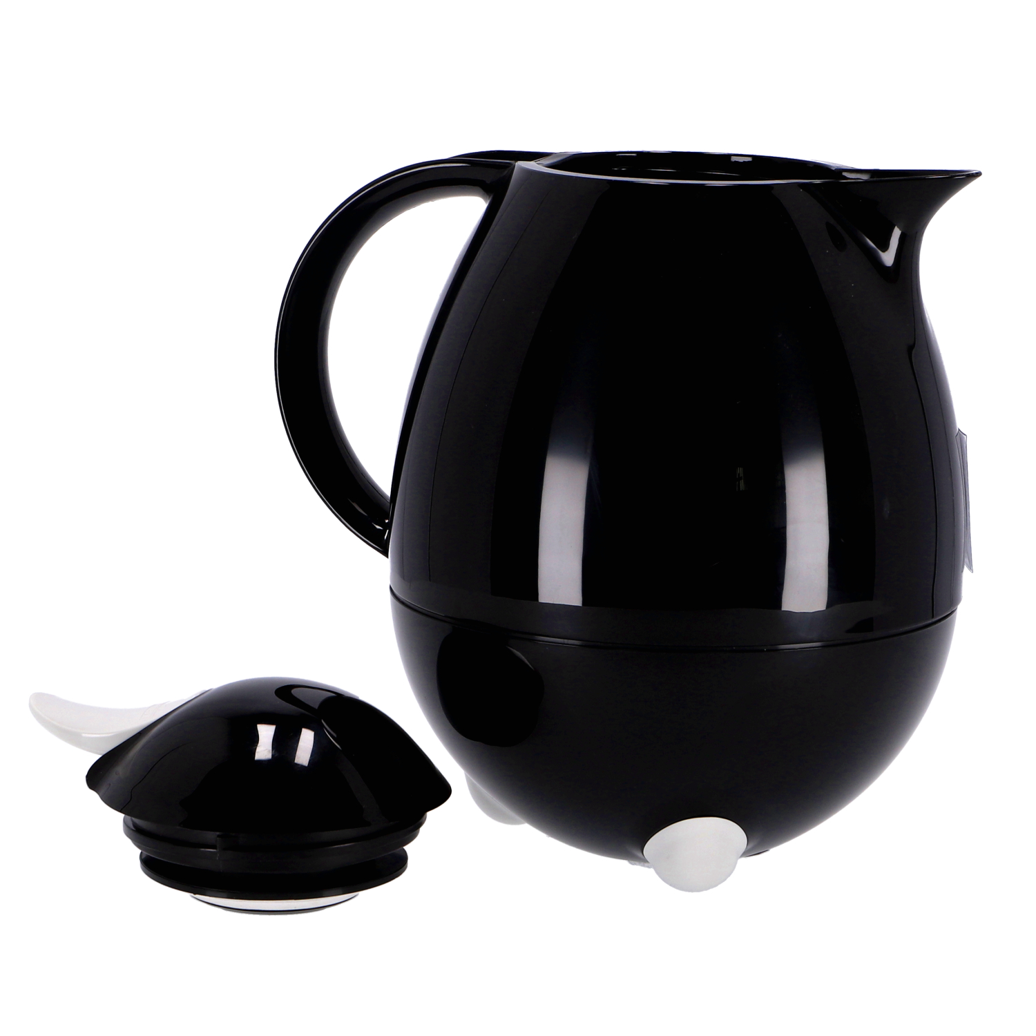 Leifheit Columbus Thermoskan 1 L Zwart 6 Leifheit Columbus Thermoskan 1 L Zwart - Afbeelding 4