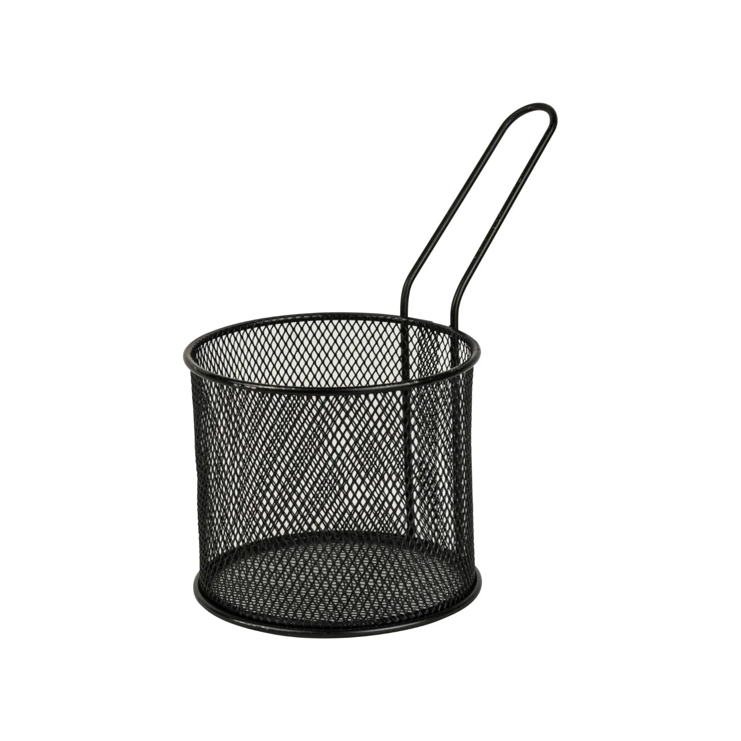 Gusta Frietmandje 9,3 X 8 Cm Mat Zwart 3 Gusta Frietmandje 9,3 X 8 Cm Mat Zwart