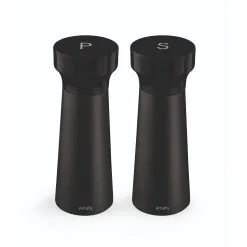 Amefa Modern Shade Peper En Zout Set 15 Cm Zwart