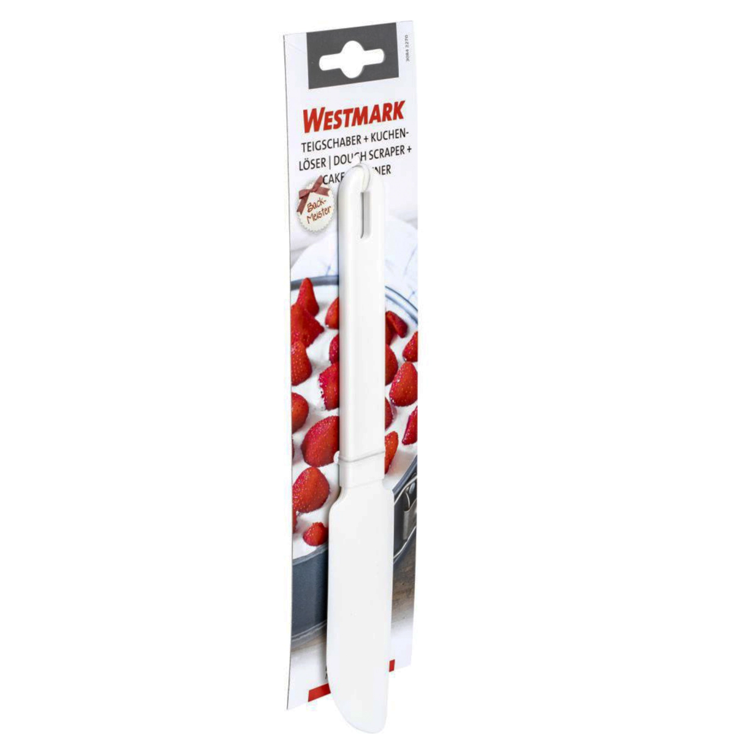 Westmark Pannenlikker Wit Plastic Handvat 3 Westmark Pannenlikker Wit Plastic Handvat