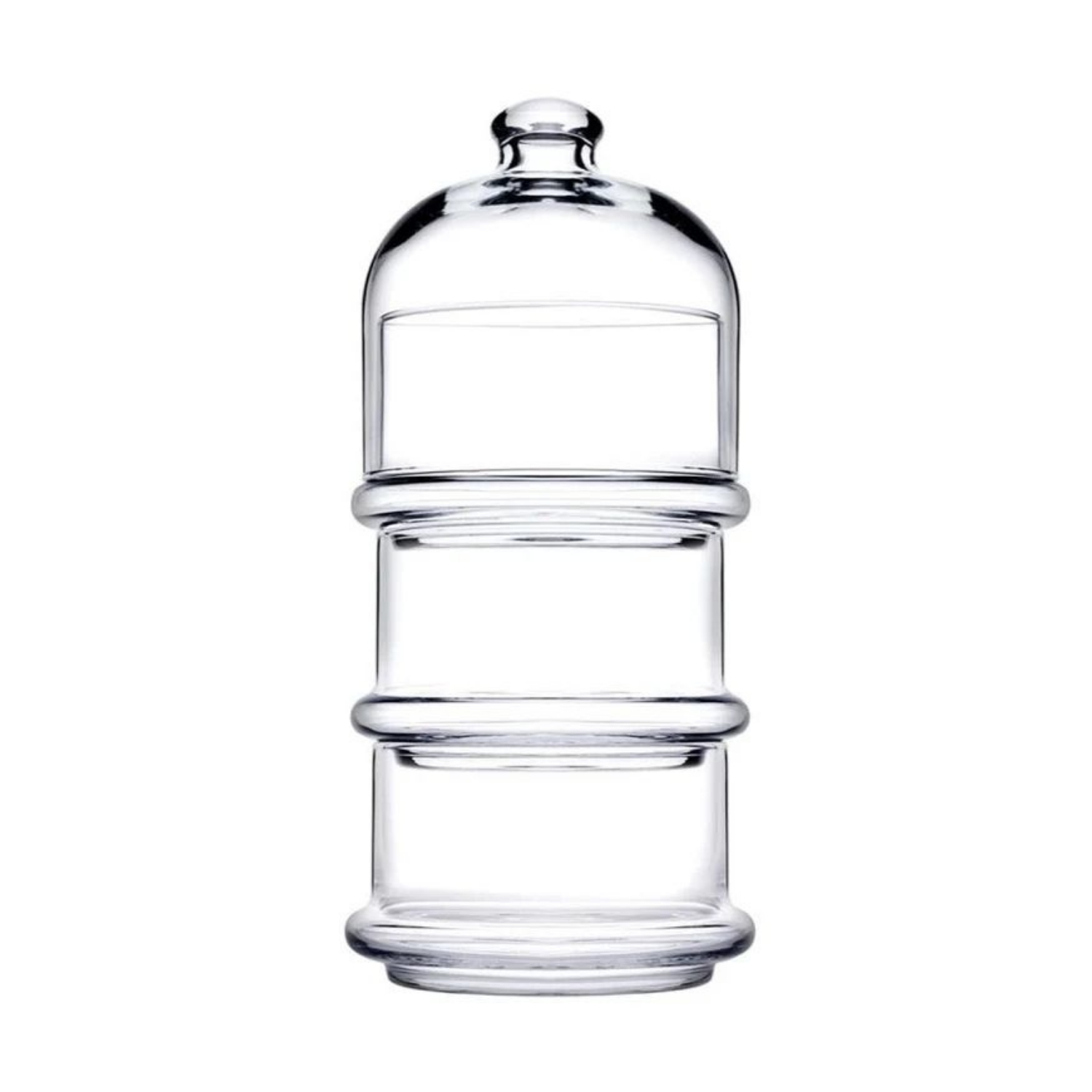 Pasabahce Voorraadpot Toren 3 Delig Glas 3 Pasabahce Voorraadpot Toren 3 Delig Glas