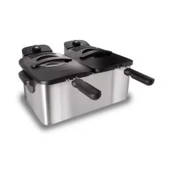 Inventum Friteuse Dubbel GF461 2 X 2,5 L RVS 1800W