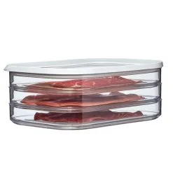 Mepal Modula Vleeswarendoos 3-laags Witte Deksel 5 Mepal Modula Vleeswarendoos 3-laags Witte Deksel -Keukengerei Winkel 101 9676 1 1