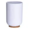 Home & Styling Drinkbeker Wit; Bamboe -Keukengerei Winkel 101 9910 1