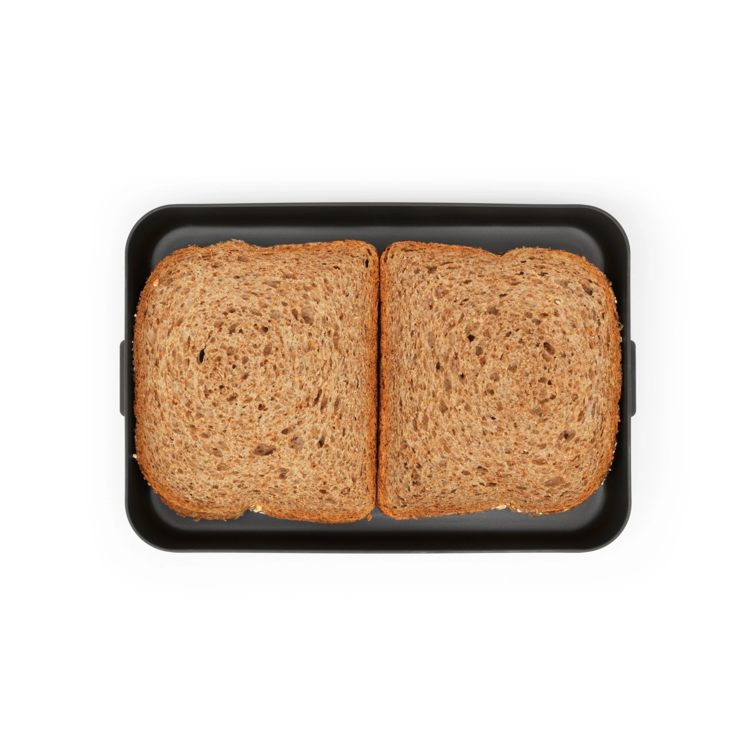 Brabantia Make & Take Lunchbox Plat Donkergrijs 5 Brabantia Make & Take Lunchbox Plat Donkergrijs - Afbeelding 3