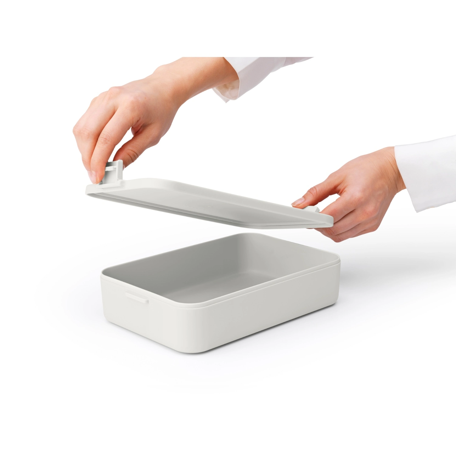 Brabantia Make & Take Lunchbox Groot Lichtgrijs 5 Brabantia Make & Take Lunchbox Groot Lichtgrijs - Afbeelding 3