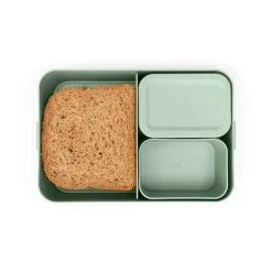 Brabantia Make & Take Bento Lunchbox Groot Jade Groen -Keukengerei Winkel 102 3527 3 1