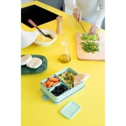 Brabantia Make & Take Bento Lunchbox Groot Jade Groen -Keukengerei Winkel 102 3527 6 1