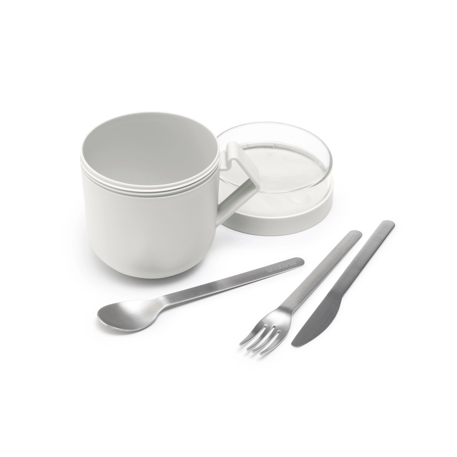 Brabantia Make En Take Soepbeker Lichtgrijs 3 Brabantia Make En Take Soepbeker Lichtgrijs