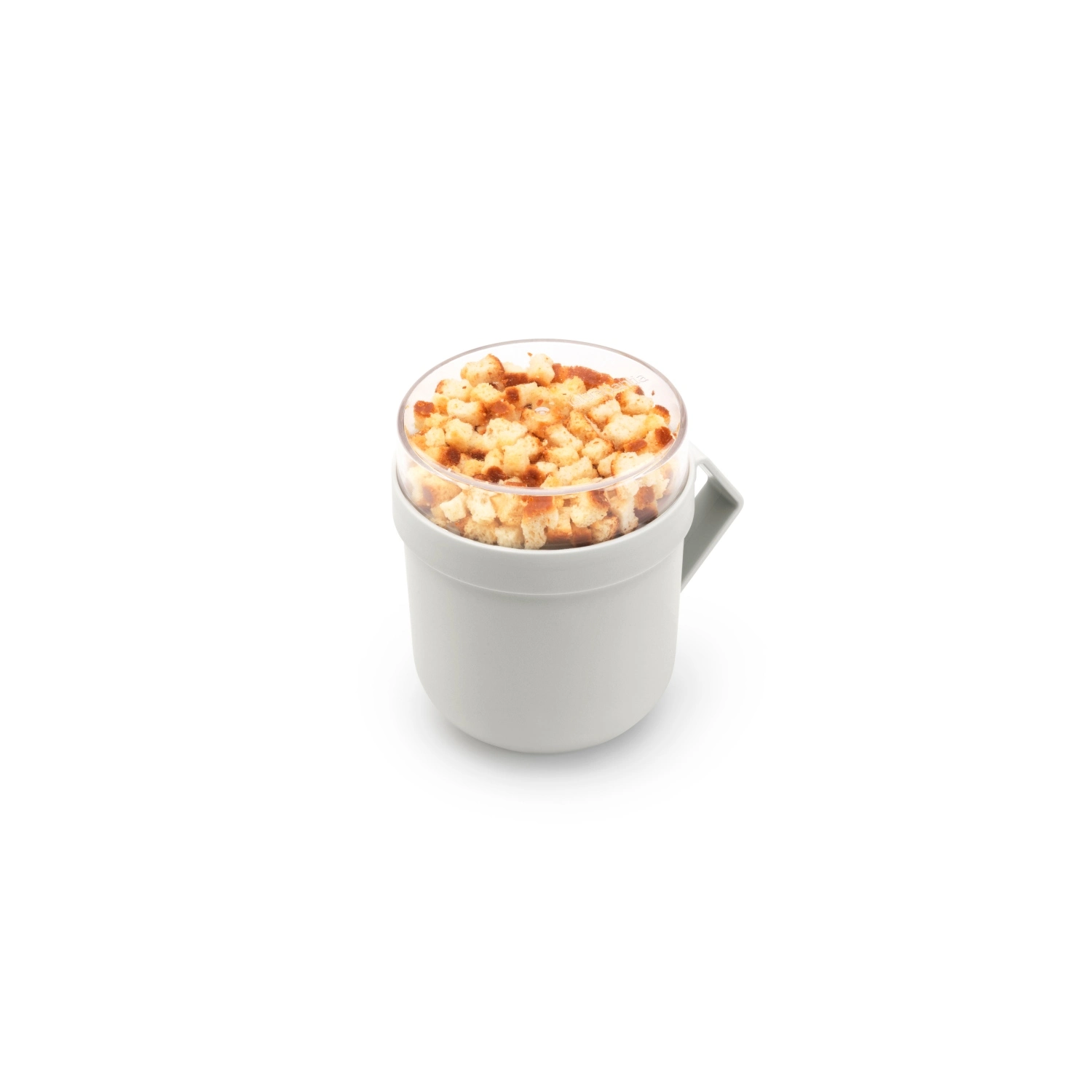 Brabantia Make En Take Soepbeker Lichtgrijs 4 Brabantia Make En Take Soepbeker Lichtgrijs - Afbeelding 2