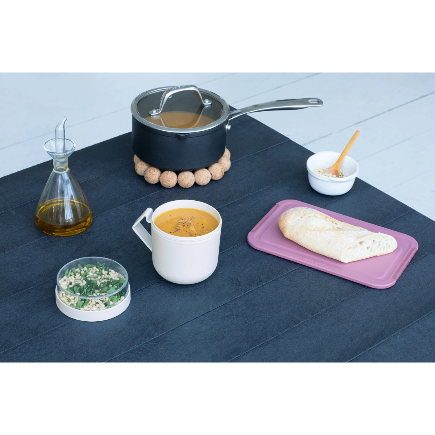 Brabantia Make En Take Soepbeker Lichtgrijs 7 Brabantia Make En Take Soepbeker Lichtgrijs - Afbeelding 5