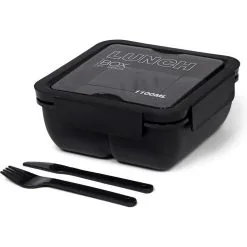 Senza Lunch Box 1100 Ml Tarwestro Zwart -Keukengerei Winkel 102 4460 3 1