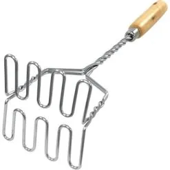 Aardappelstamper Houtgreep -Keukengerei Winkel 102 5526 1