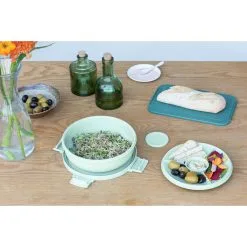 Brabantia Make En Take Salade Lunchkom 1,3 Liter Jade Groen -Keukengerei Winkel 102 6382 6 1