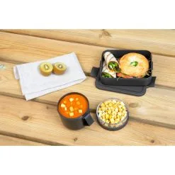 Brabantia Make En Take Lunchset 2 Delig Dark Grey 11 Brabantia Make En Take Lunchset 2 Delig Dark Grey -Keukengerei Winkel 102 6665 5 1