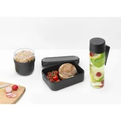 Brabantia Make En Take Ontbijt En Lunchset Dark Grey -Keukengerei Winkel 102 6740 3 1