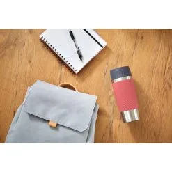 Tefal Travel Mug EasyTwist Isoleerbeker Koraalrood -Keukengerei Winkel 104 1610 8 1