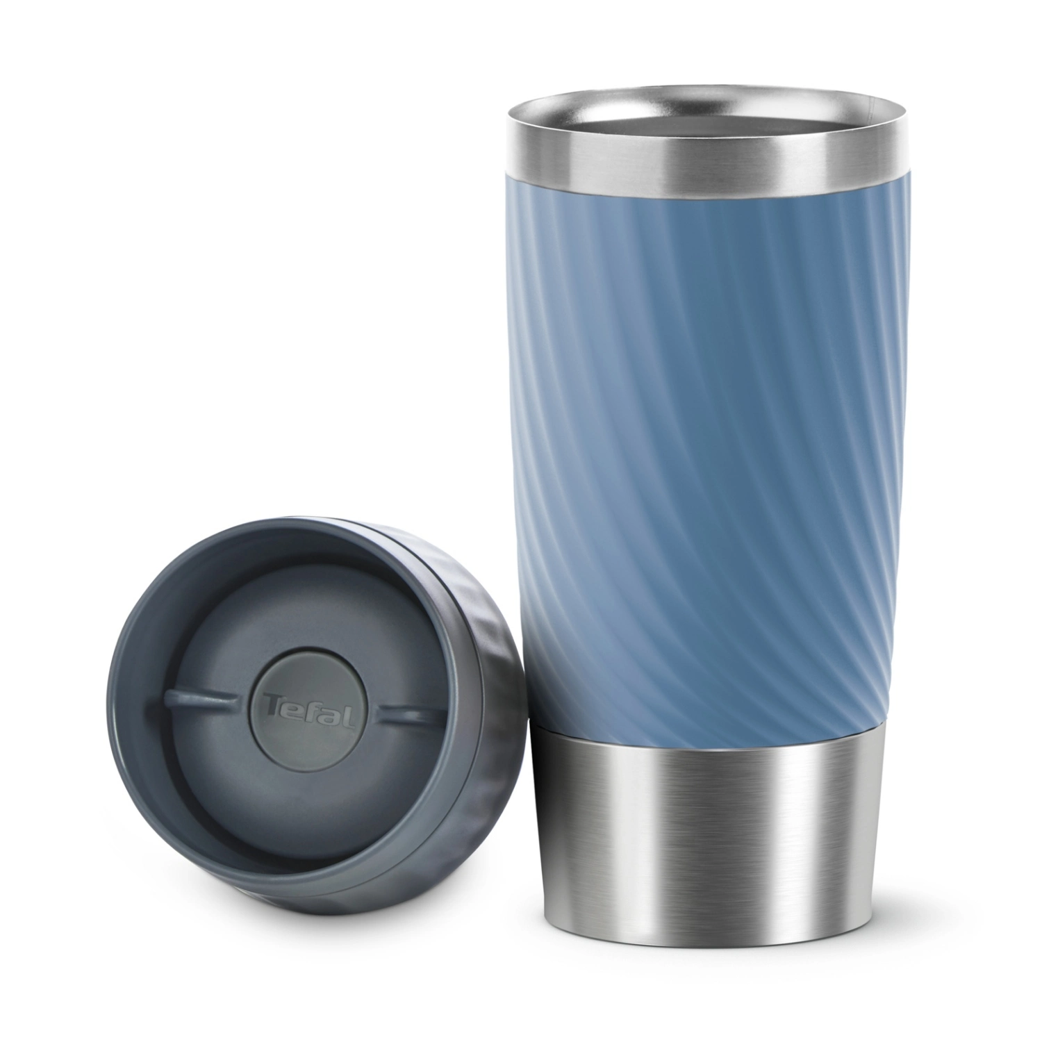 Tefal Travel Mug Easy Twist Isoleerbeker Blauw 3 Tefal Travel Mug Easy Twist Isoleerbeker Blauw