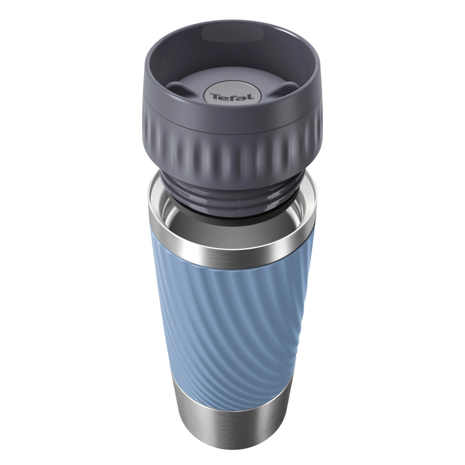 Tefal Travel Mug Easy Twist Isoleerbeker Blauw 6 Tefal Travel Mug Easy Twist Isoleerbeker Blauw - Afbeelding 4