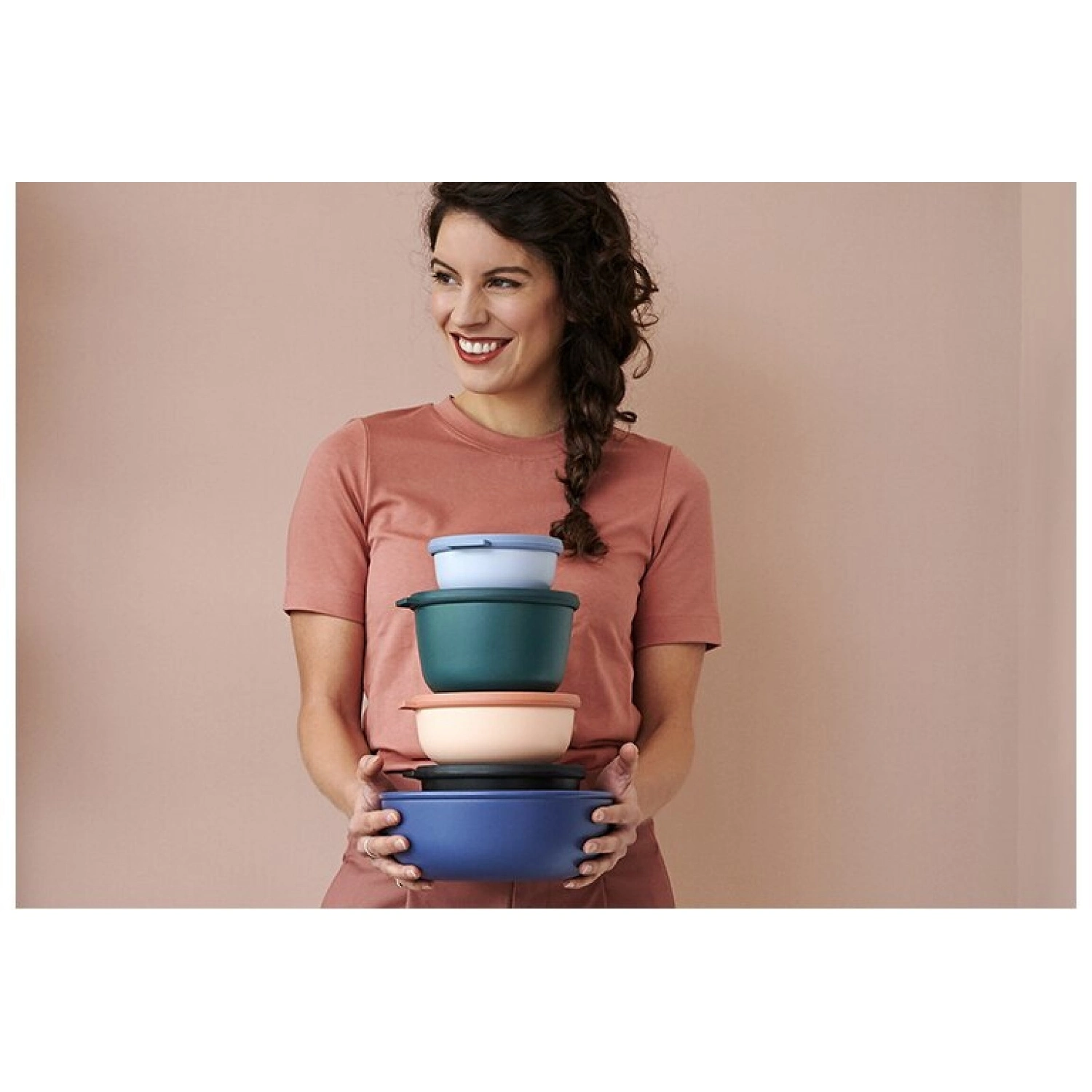 Mepal Cirqula Multikom 1,25 L Nordic Green 4 Mepal Cirqula Multikom 1,25 L Nordic Green - Afbeelding 2