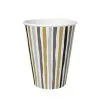 Bekers Stripes Black & Gold 24 Cl 10 Stuks -Keukengerei Winkel 105 1226 1
