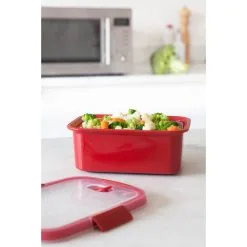 Curver Smart Microwave Steamer Rechthoek 1,2L -Keukengerei Winkel 141 3118 5 1