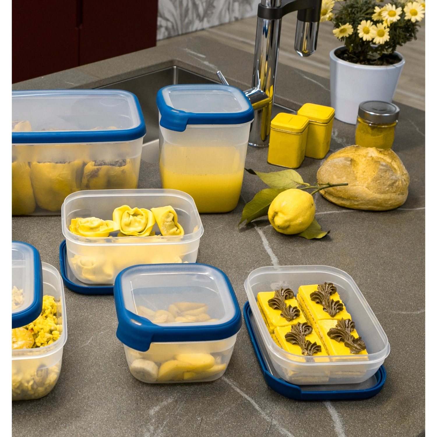 Curver Grand Chef Vershoudbak 2,6L Vierkant 6 Curver Grand Chef Vershoudbak 2,6L Vierkant - Afbeelding 4