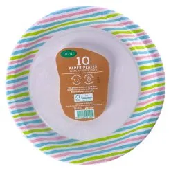 Borden Stripes Multi 22 Cm 10 Stuks 8 Borden Stripes Multi 22 Cm 10 Stuks -Keukengerei Winkel 166c7ea9be4391f990e741d31217de8b