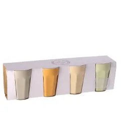 Bekerset Porselein 250 Ml 4 Stuks