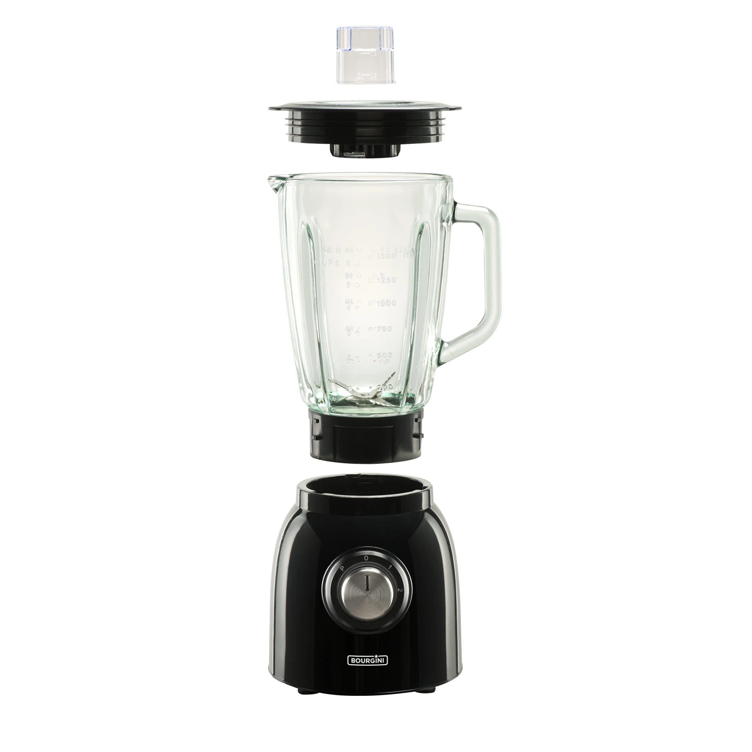 Bourgini Nostalgic Blender Black 5 Bourgini Nostalgic Blender Black - Afbeelding 3