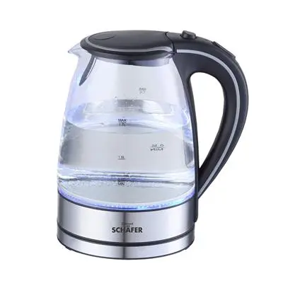 Schäfer Waterkoker LED 1.7 Liter Transparant 4 Schäfer Waterkoker LED 1.7 Liter Transparant - Afbeelding 2